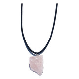 Colar De Quartzo Rosa