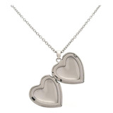 Colar De Relicario Heart