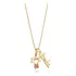 Colar Dinda Madrinha Afilhado Menino Menina Banhado Ouro 18k
