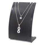 Colar Duplo Feminino Nao