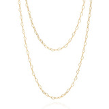 Colar Duplo Folheado Ouro