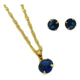 Colar E Brinco Conjunto