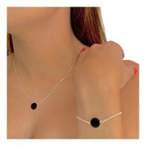 Colar E Pulseira Conjunto
