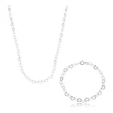 Colar E Pulseira Coracoes