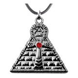 Colar Egito Pingente Piramide