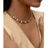 Colar Esfera Com Zircônia Banhado A Ouro 18k Rosê