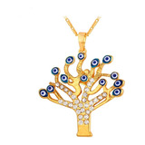 Colar Feminina Folheado Ouro