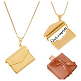 Colar Feminino Carta Quer