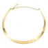 Colar Feminino Choker Aro Liso Ouro 18k