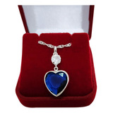 Colar Feminino Coracao Brilhante