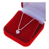 Colar Feminino Coracao Ponto