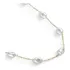 Colar Feminino Corrente Cartier Pérola Ouro 18k