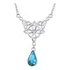 Colar Feminino Gargantilha Nó Celta Magia Triquetra Aço 6g