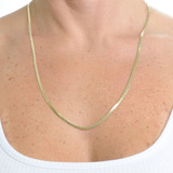 Colar Feminino Longo Fita