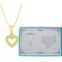 Colar Feminino Ouro 18k Folheado Filha Presente Aniversário