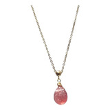 Colar Feminino Pingente Pedra