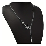 Colar Feminino Prata Prateada