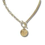 Colar Feminino Premium Em Aço Inoxidável   Lex Divina   Bolsa De Veludo