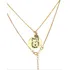 Colar Feminino Sofisticado Banhado A Ouro 18k  -  #gateiros