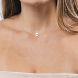 Colar Fio Nylon Pingente