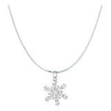 Colar Floco De Neve