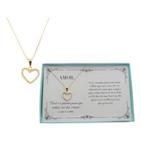 Colar Folheado Ouro18k Presente