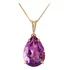 Colar Galaxy Gold Gg 14k 18 Em Ouro Amarelo Com Ametista Nat