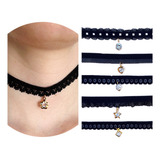 Colar Gargantilha Choker Com