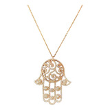 Colar Hamsa Em Prata