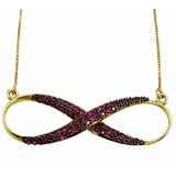 Colar Infinito Ouro 18k