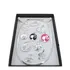Colar Liso Laminado + 10 Pingentes Barbie Coroa Oakley
