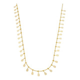 Colar Longo Banhado Ouro