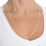 Colar Longo Feminino Cordao