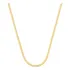 Colar Masculino 3mm Grumet 70cm Banhado A Ouro18k Lançamento