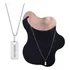 Colar Masculino De Nome Personalizado Gravado Prata 925