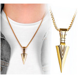 Colar Masculino Flecha Ouro
