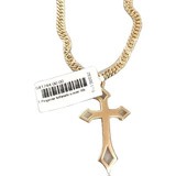 Colar Masculino Folheado Ouro