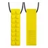 Colar Mordedor Sensorial Para Infantil Silicone Cor Amarelo Lisa