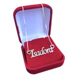 Colar Nome Personalizado Coracao