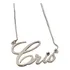 Colar Nome Personalizado Cris Em Prata 950