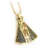 Colar Nossa Senhora Aparecida Banhado Ouro 18k