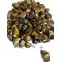 Colar Olho De Tigre Pingente Pedra Natural + Cordão Preto