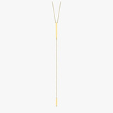 Colar Ouro Lariat Delicado