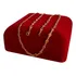 Colar Pedras Douradas Ouro 750/18k - Envio Imediato