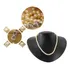 Colar Pérola Água Salgada Degradê Akoya Ouro Branco Diamante
