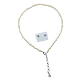 Colar Perolas Com Pingente