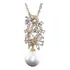 Colar Pérolas Folheado Ouro 18 Cristal Modelo Swarovski C688