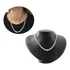 Colar Pérolas Naturais Degradê Delicada Elegante Ouro J24323