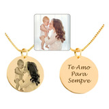 Colar Personalizado Pingente Foto