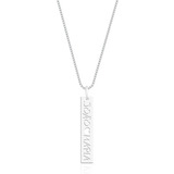 Colar Personalizado Placa Vazada